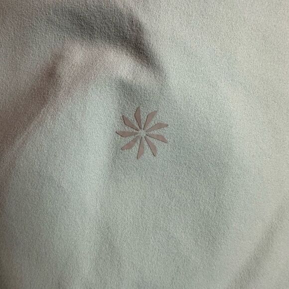 ATHLETA Leggings Woman’s Size XL Salutation Stash Pocket Blue Yoga Gym - Picture 4 of 5